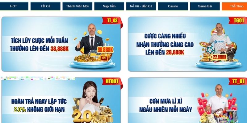 Những ưu đãi hấp dẫn giúp người chơi tối ưu lợi nhuận